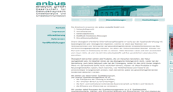 Desktop Screenshot of anbus-analytik.de